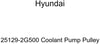 Genuine Hyundai 25129-2G500 Coolant Pump Pulley