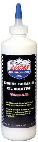 Lucas Oil 10063 Engine Break-In Oil Additive - 16 oz. Athletics, Exercise, Workout, Sport, Fitness