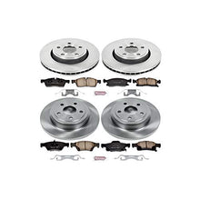 Power Stop KOE5952 Autospecialty Front and Rear Replacement Brake Kit-OE Brake Rotors & Ceramic Brake Pads