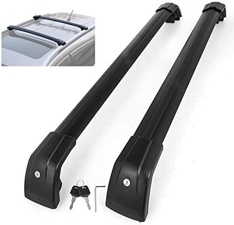 TUNTROL Roof Rack Cross Bars Fit for BMW X1 X3 E84 F25 2010-2018.luggage cargo rack Baggage Luggage Crossbar Cargo Carrier Luggage Carrier