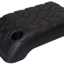 Boomerang Tire Tread Armpad for 2001-2006 Jeep Wrangler TJ - Center Console Armrest Cover