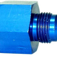 NEW SOUTHWEST SPEED STRAIGHT ANODIZED ALUMINUM ADAPTER FITTING, -16 AN FEMALE TO -12 AN MALE