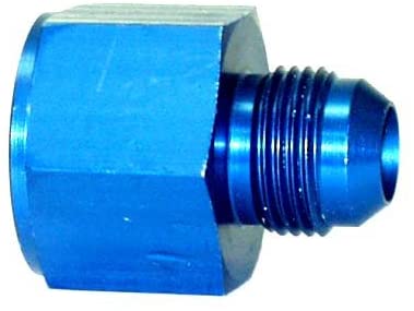 NEW SOUTHWEST SPEED STRAIGHT ANODIZED ALUMINUM ADAPTER FITTING, -16 AN FEMALE TO -12 AN MALE