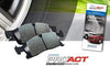 Akebono ACT1398 Proact Ultra Premium Ceramic Disc Brake Pad kit