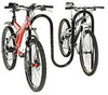 Global Industrial Wave Bike Rack, Black, Below Ground Mount, 5-Bike Capacity