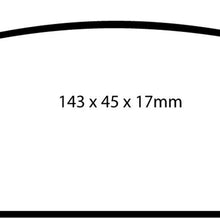 EBC Brakes DP61780 6000 Series Greenstuff Truck and SUV Brake Pad