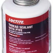 Loctite 1533652 Thread Sealant Brush Top Cap with PTFE, 16-oz.