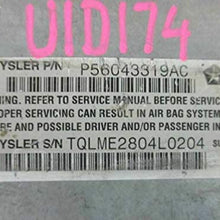 REUSED PARTS Bag Control Module Fits 2006 06 Fits Dodge Durango p56043319AC 56043319AC