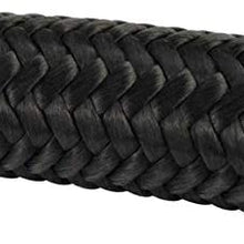 evil energy 5M AN 6 Nylon Stainless Steel Racing Oil Hose End Fuel Line Oil Cooler Hose Line Cotton Over Braided Oil Hose Line