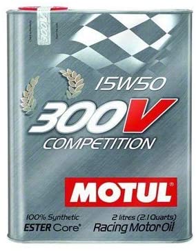 Motul 103138 Synthetic Racing Oil - 2 Liter