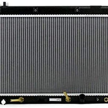 Radiator - Pacific Best Inc For/Fit 2955 07-08 Honda Fit Automatic Plastic Tank Aluminum Core