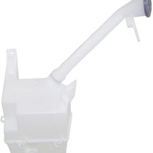 Windshield Washer Tank Assembly compatible with Nissan Rogue 14-16 W/Pump Inlet and Cap USA Built