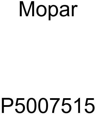 Mopar P5007515 Oil Filter Adapter Kit