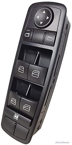 SWITCHDOCTOR Window Master Switch for 2006-2011 Mercedes-Benz ML350 (No folding mirrors)