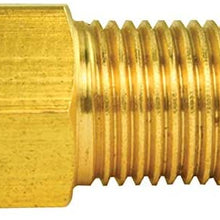 AGS Company BLF-22C Brass Adapter, Female(3/8-24 Inverted), Male(7/16-24 Inverted), 1/card