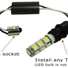 FOORDAY 2 Pcs LED Load Resistor C43 BA9S Canbus Error Free Wiring Adapters for LED Parking Position Lights License Plate Lights