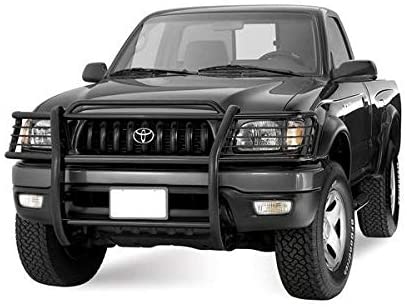 Black Horse Off Road 17TO23MA-PLR Black Grille Guard Kit with 7