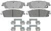 ACDelco 14D1194CH Advantage Ceramic Rear Disc Brake Pad Set with Hardware