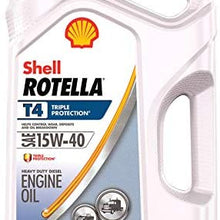 Shell Motor Oil Rotella T Heavy Duty Sae 15w-40 Gal.