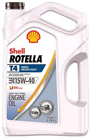 Shell Motor Oil Rotella T Heavy Duty Sae 15w-40 Gal.