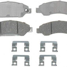 ACDelco 14D1092CH Advantage Ceramic Front Disc Brake Pad Set with Hardware