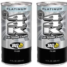 2 cans of New BG 44K Platinum