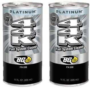 2 cans of New BG 44K Platinum