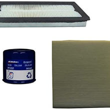 Engine Oil Air Paper Cabin Filter Kit Pro for Altima Maxima Quest 3.5 V6