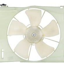 Rareelectrical NEW DUAL RADIATOR AND CONDENSER FAN COMPATIBLE WITH TOYOTA COROLLA 2003-2005 TO3115125