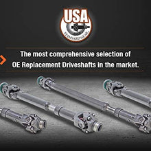 USA Standard Gear ZDS9492 Front OE Driveshaft Assembly, 2006-2010 Hummer H3