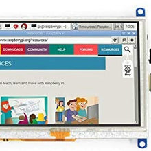 High Display WAVESHARE 5 Inch HDMI LCD (G) 800x480 Touch Screen for Raspberry Pi Supports Various Systems.