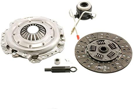 Clutch Kit with Slave Cylinder - Compatible with 1987-1989 Jeep Wrangler 4.2L 6-Cylinder