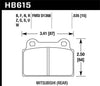 Hawk Performance HB615Z.535 Performance Ceramic Brake Pad