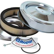 Compatible Chrome Air Cleaner without Breather Tube (383/440 Big Block, 340 Small Block)