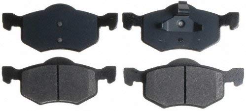 Raybestos SGD843M Service Grade Semi-Metallic Disc Brake Pad Set