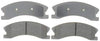 ACDelco 14D945M Advantage Semi-Metallic Front Disc Brake Pad Set