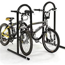 Global Industrial Wave Bike Rack, Black, Free Standing, 5-Bike