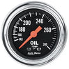 AUTO METER 2441 Traditional Chrome Mechanical Oil Temperature Gauge