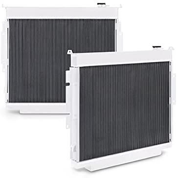 Mishimoto MMRAD-F2D-83 Performance Aluminum Radiator Compatible With Ford 6.9 7.3 Powerstroke 1983-1994