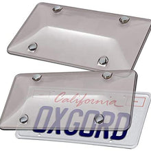 Motorup America Auto License Plate Frame Cover - Fits Select Vehicles Car Truck Van SUV, Chrome