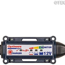 OptiMATE Solar 10W, TM-522-1, 6-step 12V 0.83A sealed solar battery saving charger & maintainer