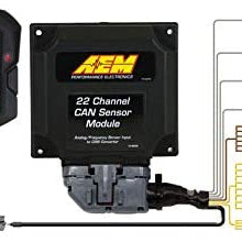 AEM 22 Channel CAN Sensor Module Analog Digital Converter for CD Dash Display