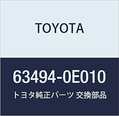 Toyoya 63494-0E010 COVER, ROOF RACK LEG