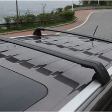 Lequer Crossbar Cross Bars Fits for Chevrolet All New Tahoe 2021 Roof Rack Rail Carrier Lockable Adjustable Black