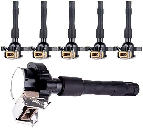 ECCPP Ignition Coils Pack of 6 Compatible with BMW 1996-2003 Replacement for UF-300 UF-354 for Travel, Transportation and Repair (UF300)