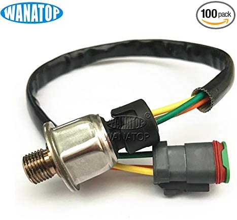 Fuel Oil Pressure Sensor 3PP6-6 224-4535 For Caterpillar CAT C15 MXS BXS NXS
