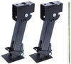 Pair of Telescoping Trailer Stabilizer Jacks(1000lb capacity each)