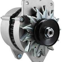 New DB Electrical Alternator ALU0039 Compatible with/Replacement for J & N 400-30035 Voltage 24, Rotation CW, Amperage 45, Clock 4, Pulley Class V1, Regulator IR, Fan Type EF