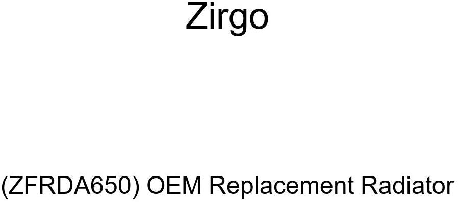 Zirgo (ZFRDA650) OEM Replacement Radiator