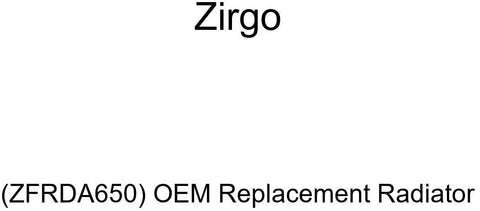 Zirgo (ZFRDA650) OEM Replacement Radiator